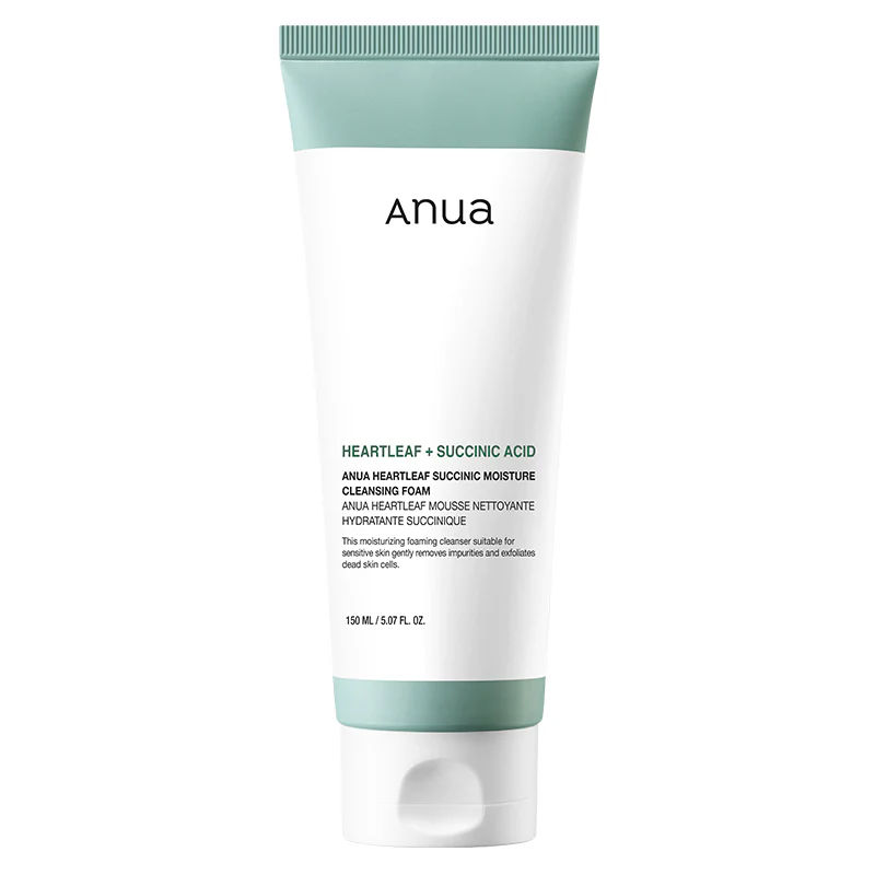 Heartleaf Succinic Moisture Cleansing Foam