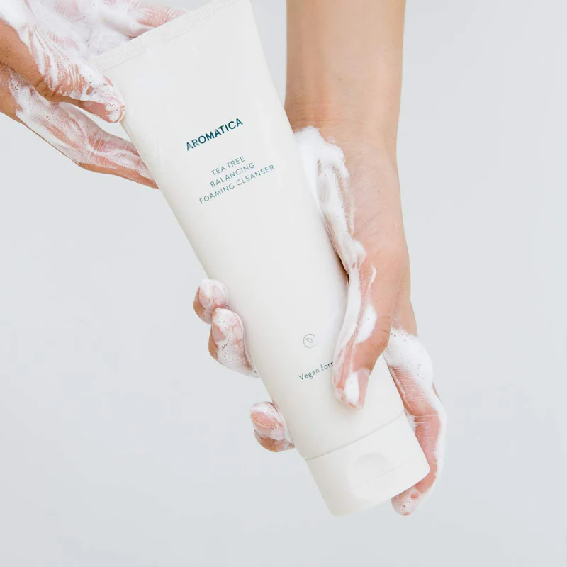 Tea Tree Balancing Foaming Cleanser - Image 5