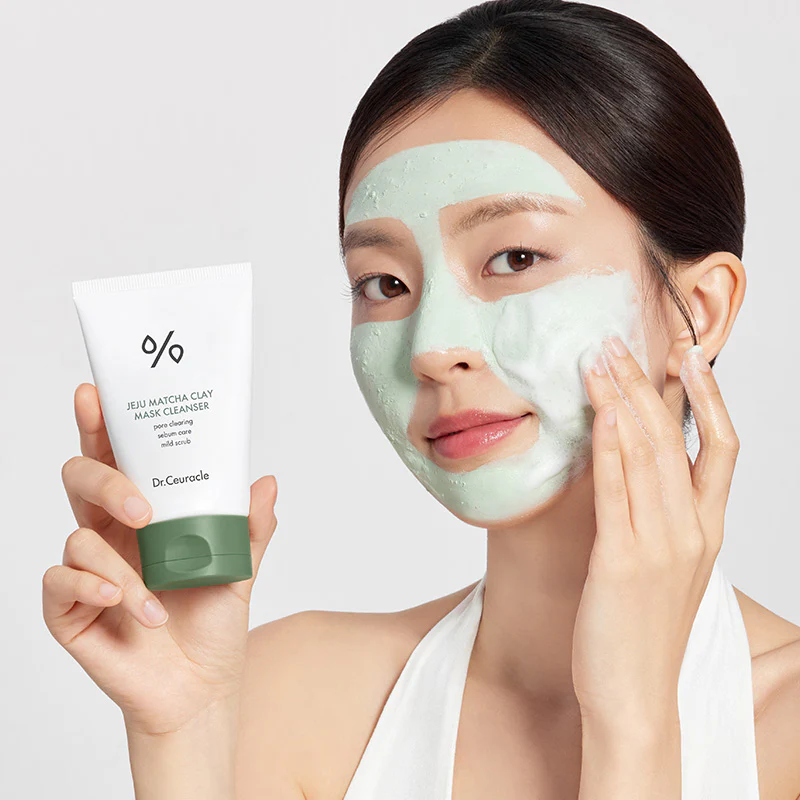 Jeju Matcha Clay Mask Cleanser - Image 8