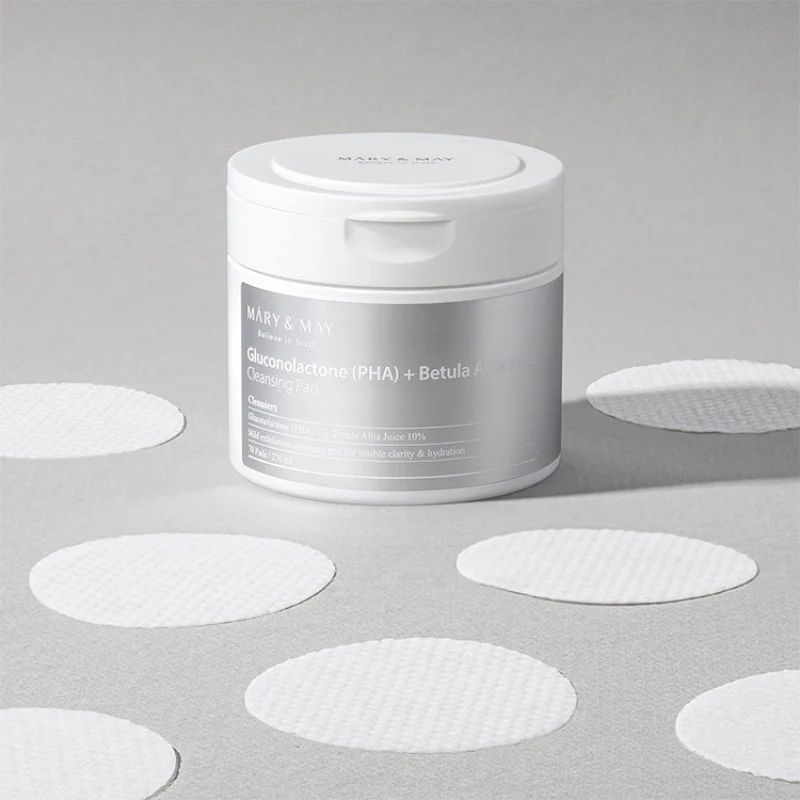 Gluconolactone (PHA) + Betula Alba Juice Cleansing Pad - Image 2