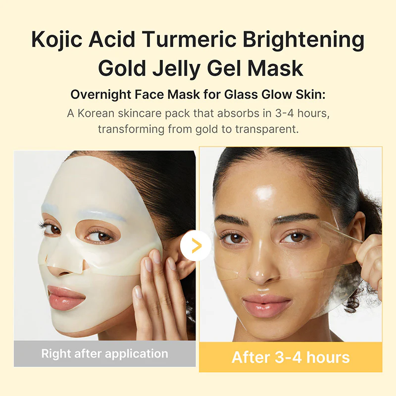 Kojic Acid Turmeric Brightening Gel Mask - Image 6