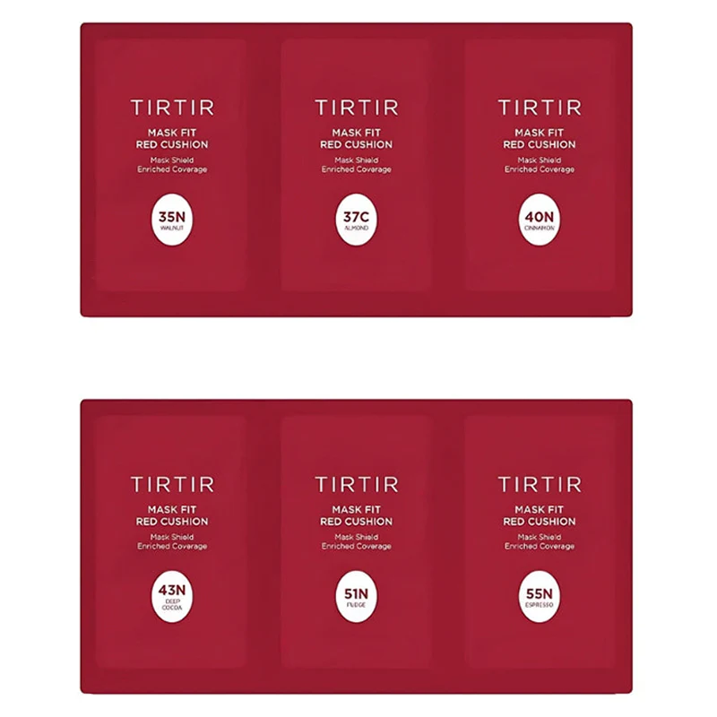 Mask Fit Red Cushion 6 Shade Trial Kit - Image 2